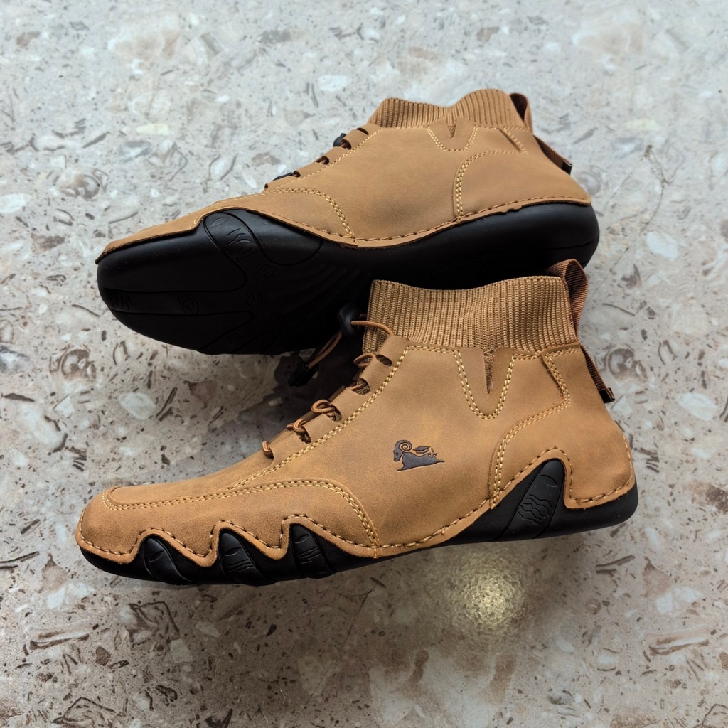 NEW PRODUCT Premium Fashion High Cut Sepatu Boots Pria Keren Murah Kerja Martin Boots Formal Kulit