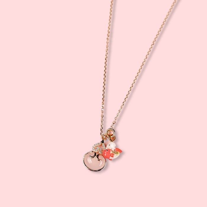 

Terlaris Fumi Fish Gourd Necklace - Jasmine Tease handmade charm kalung SALE