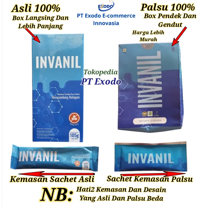 

INVANIL - Harga Per Order 2 Box / Invanil Asli