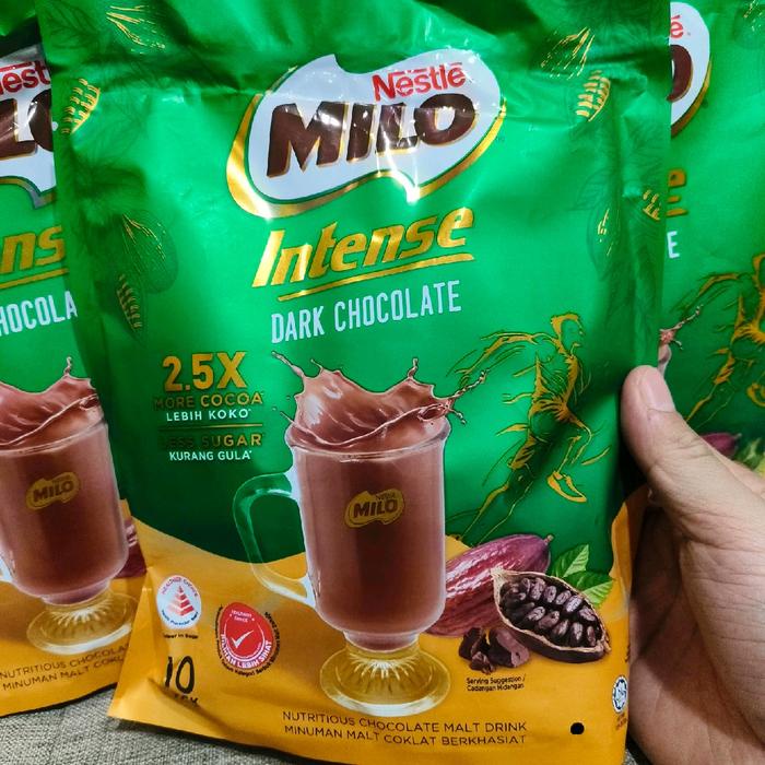 

Milo Intense Dark Choco Original Malaysia 10stick - Coklat Hitam Pekat - Chocolate