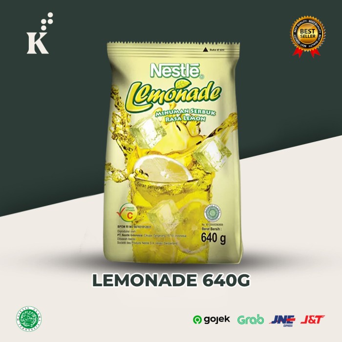 

Nestle Lemonade 640g minuman bubuk rasa Lemon