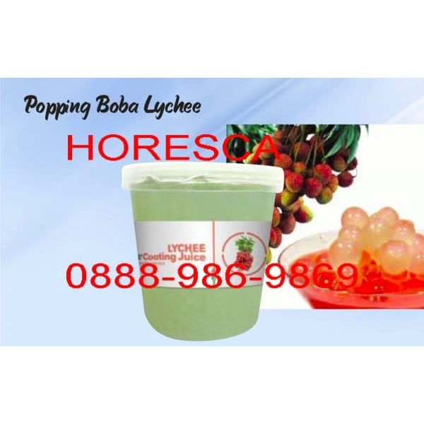 

Popping boba 1 kg Lychee Import Taiwan