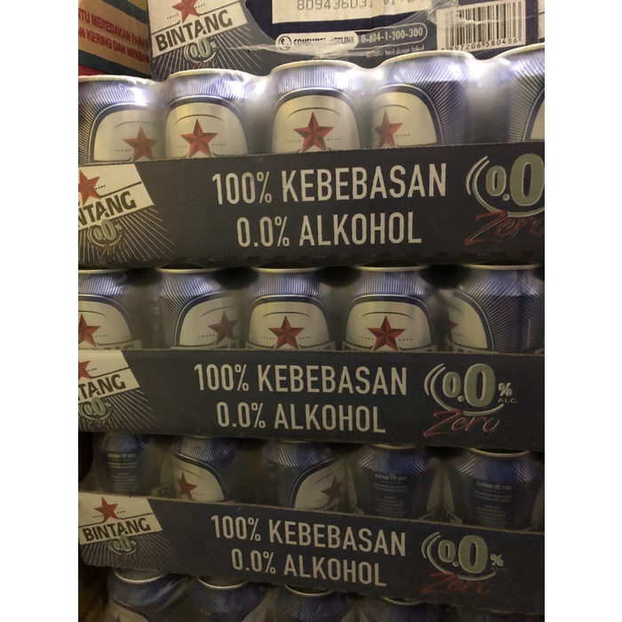 

Bintang zero 320 ml @ 12 kaleng