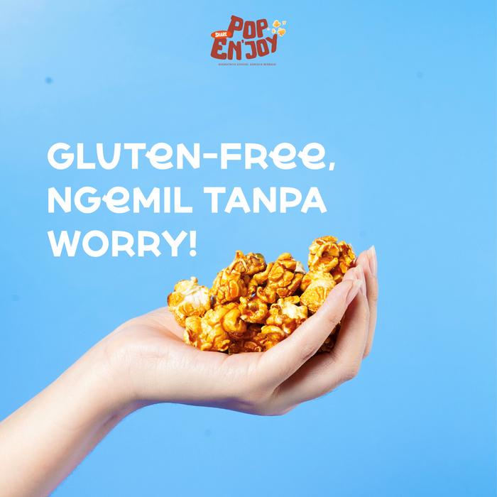 

SALE !!! [PUAS] ALL VARIAN POPCORN - POPENJOY / MAKANAN MANIS ASIN CRISPY CAMILAN POPKRON SNACK