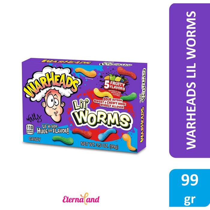 

SALE !!! WARHEADS LIL WORMS CANDY - PERMEN WARHEADS IMPOR USA READYY
