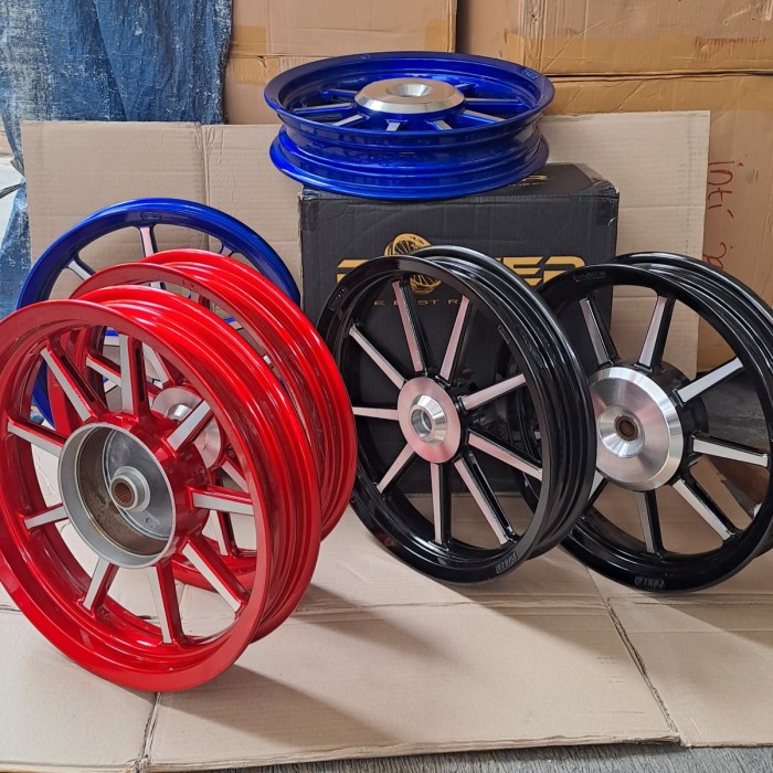 Sale Velg Racing Power Sun 2Warna 215/250X14 Motor Vario 110,Vario 125/150