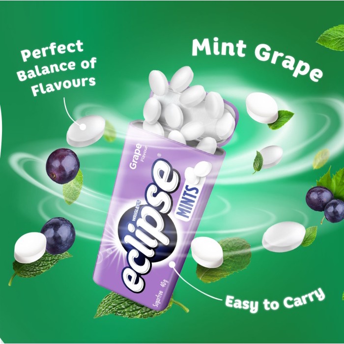 

SALE !!! ECLIPSE SUGAR FREE MINTS CANDY TIN 40 GR PERMEN MINT PRODUCT OF AUSTRALIA READYY
