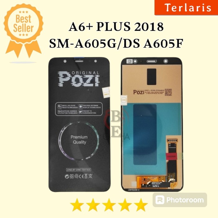 LCD TOUCHSCREEN OLED SAMSUNG A6+ PLUS 2018 SM-A605G/DS A605F A605 ORI