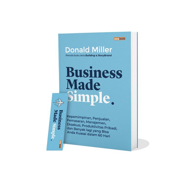

SALE !!! BUKU BISNIS - BUSINESS MADE SIMPLE DONALD MILLER - BUKU MOTIVASI BISNIS UNTUK STRATEGI