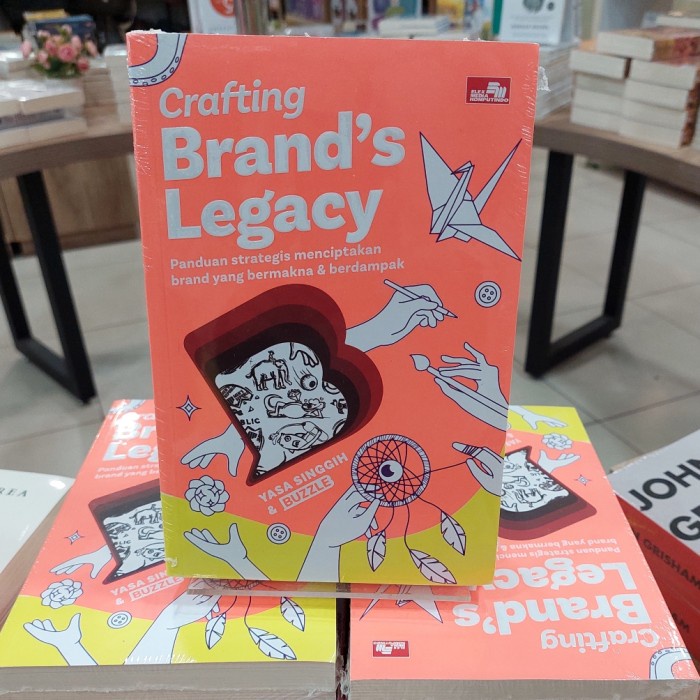 

SALE !!! BUKU CRAFTING BRAND'S BRAND LEGACY BY YASA SINGGIH BUZZLE READYY