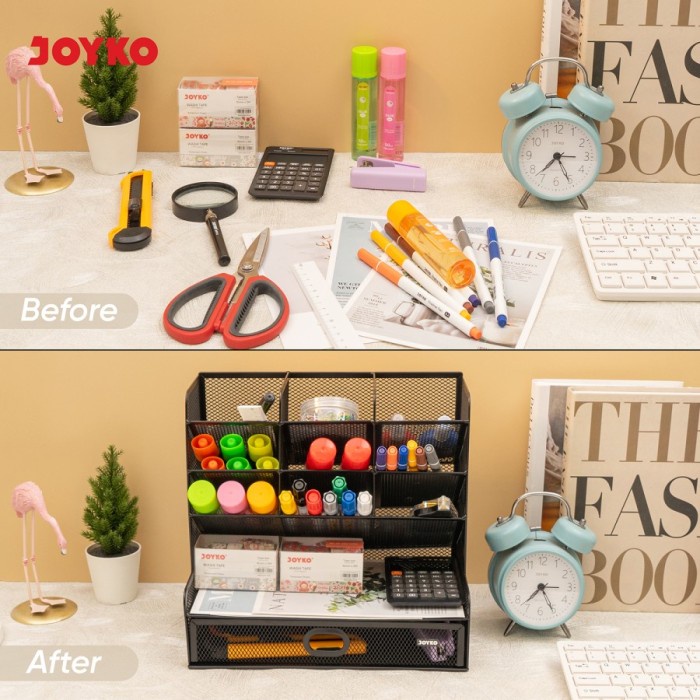 

SALE TERHOTT DESK SET TEMPAT ALAT TULIS JOYKO DS-61 READYY