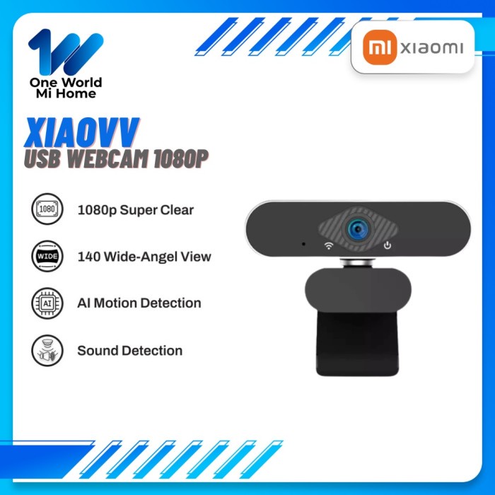 Xiaovv USB Camera Webcam Vlogging 1080p