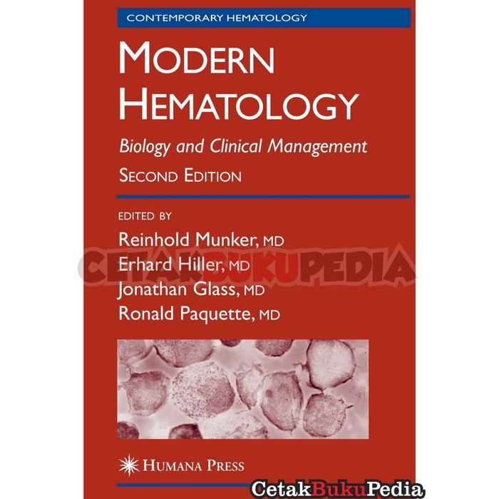 Modern Hematology Softcover