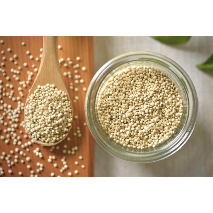 

SALE !!! QUINOA WHITE SEEDS ORGANIC 1 KG BIJI QUINOA PUTIH ORGANIK PREMIUM READYY