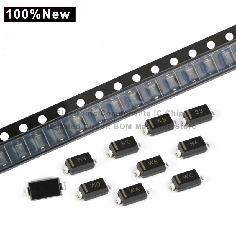 SS56 SR560 DO-214AA 60V 5A SMA SMD Schottky diode DO-214AC