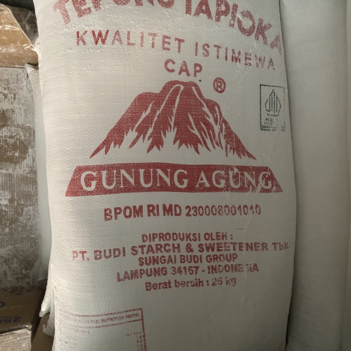 

SALE !!! SAGU GUNUNG SAGU TAPIOKA 25 KG BAL AN READYY