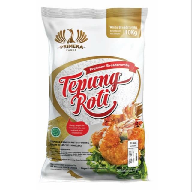 

SALE !!! TEPUNG ROTI PRIMERA PANKO WHITE 10KG READYY