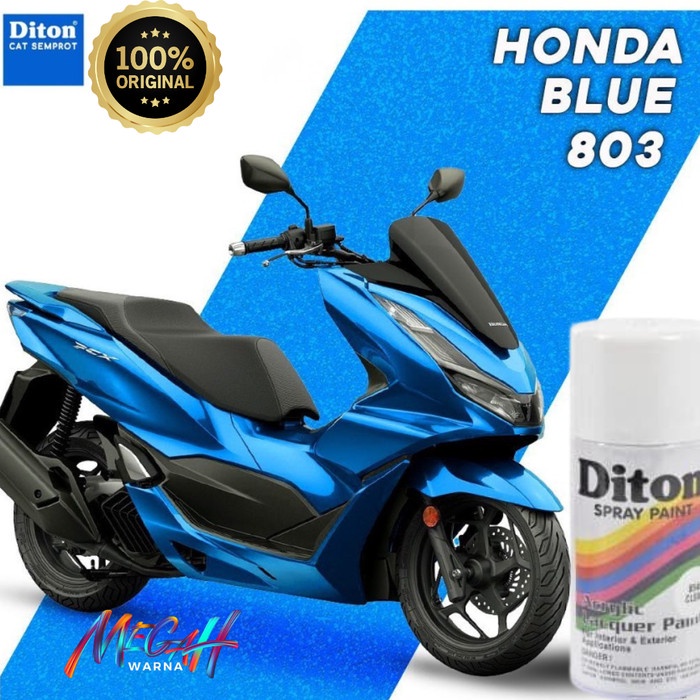 Pr0m0HebatGAN- Cat Pilox DITON Candy Tone Blue 803 300cc warna honda biru metalik