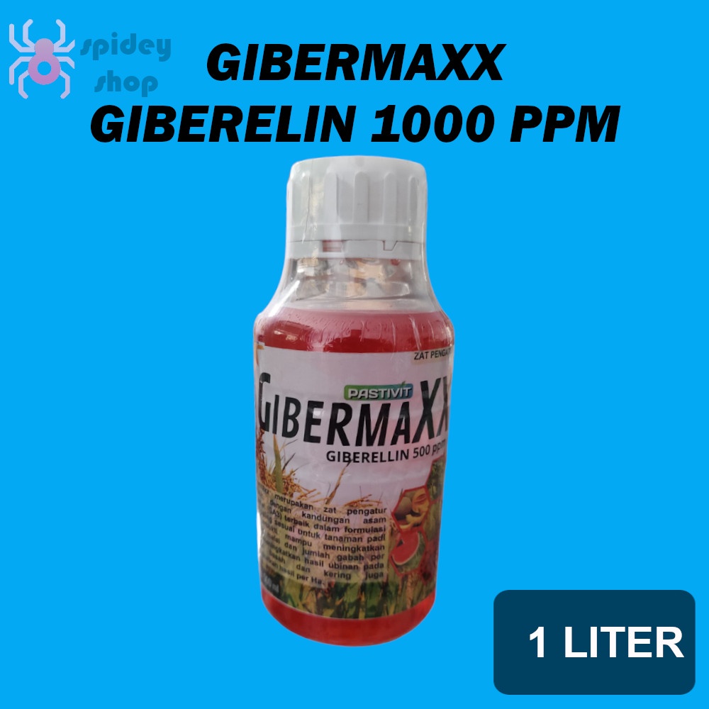 Giberelin Murni GibermaXX 1 Liter 1000 ppm Hormon Booster Buah dan Bunga