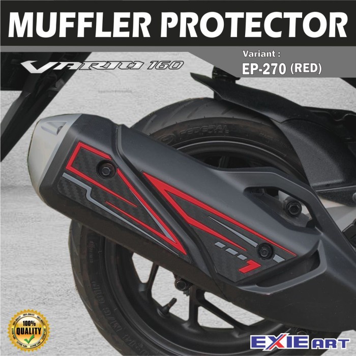 MUFFLER PROTECTOR VARIO 160 - PELINDUNG COVER KNALPOT VARIO
