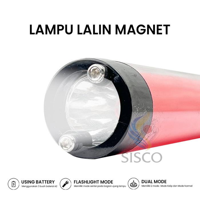 SALE  LAMPU LALIN MAGNET SENTER LALIN PARKIR SECURITY PARKIR LAMPU LALU LINTAS DENGAN PLUIT DAN