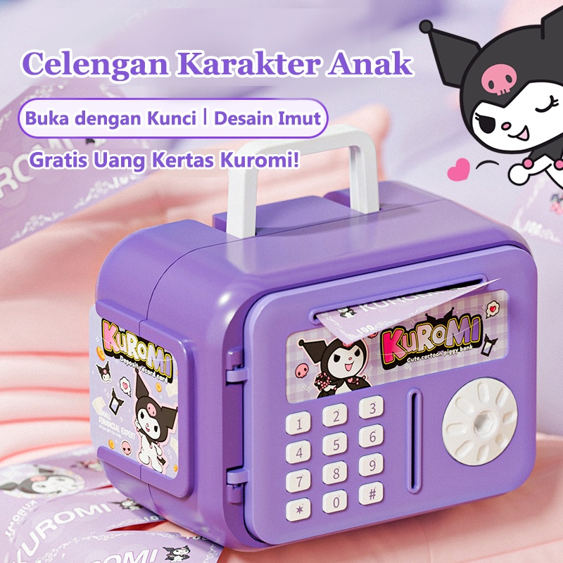 Atm Celengan Tabungan Gesek Kartu Brankas Baterai Dengan Password Fingerprint Pintar Pintu Otomatis