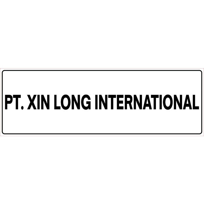 

Papan Nama Perusahaan, Papan Nama Ruangan Papan Nama Jadwal dan lain lain Custom Sign Label