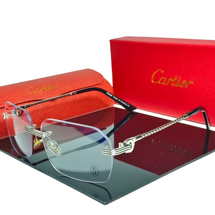 Trend" Frame Kacamata Rimless / Frameless Premium Quality