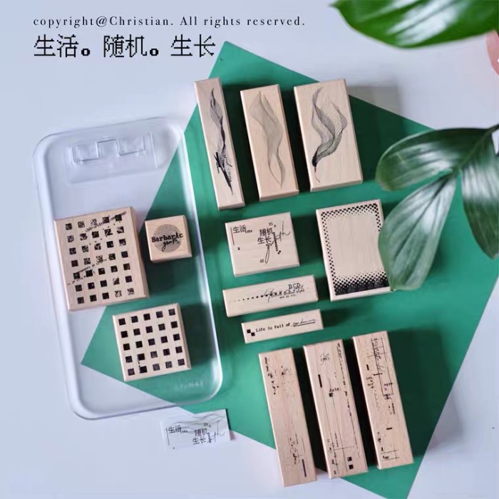 

[1] Christian Random Life Growth Rubber Stamp