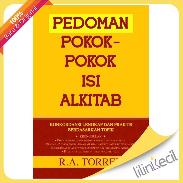 

Pedoman Pokok-Pokok Isi Alkitab (R.A.Torrey)