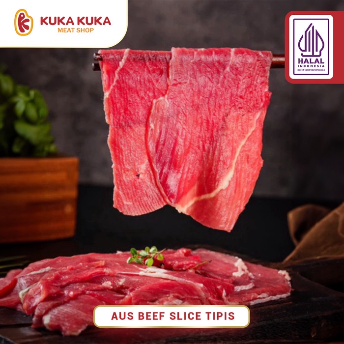 

SALE TERBARU AUS BEEF SLICE TIPIS RENDAH LEMAK / LESS FAT 95% DAGING FRESH CUT - HALAL READYY