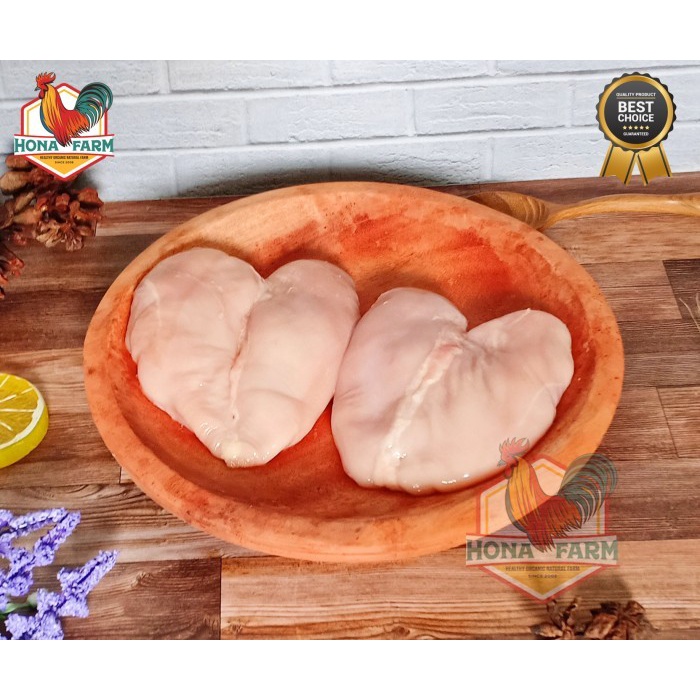 

DISKON HONA FARM PAKET HEMAT 3 (TRIO) DADA BONELESS AYAM ORGANIK PROBIOTIK (500GR) READYY