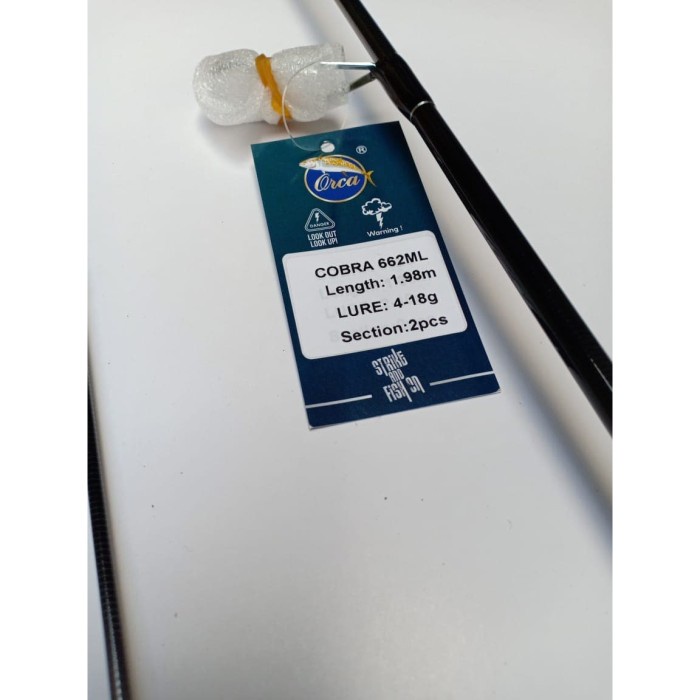 Joran Spinning Casting Orca Co 193 8 to 15Lb Carbon