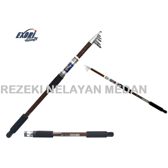 Joran Telescopic / Antena EXORI Camau Power New 210 / 240 / 270 / 300 / 330 / 360