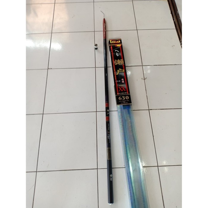 Joran Tegek Baronang Litian 630 High Modulus Carbon Rod Ringan