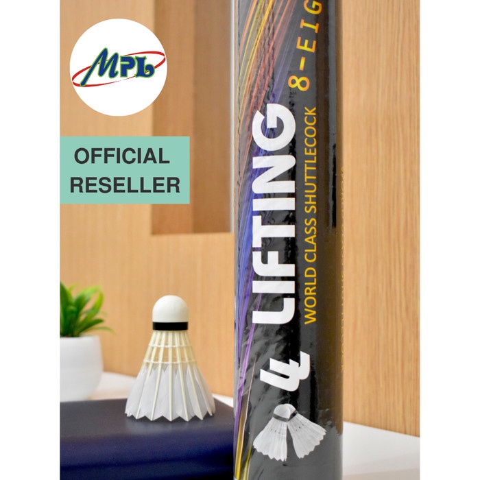 SHUTTLE COCK BOLA BADMINTON LIFTING 8-EIGHT TERLARIS/TERMURAH/TERPOPULER