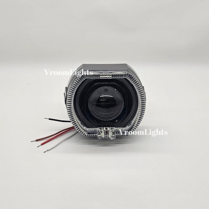 Promo Terbatas Ibright Tipe Ze X1 Pro Projie Biled Matrix X1 3 Inch Body Hitam Silver Cahaya Putih