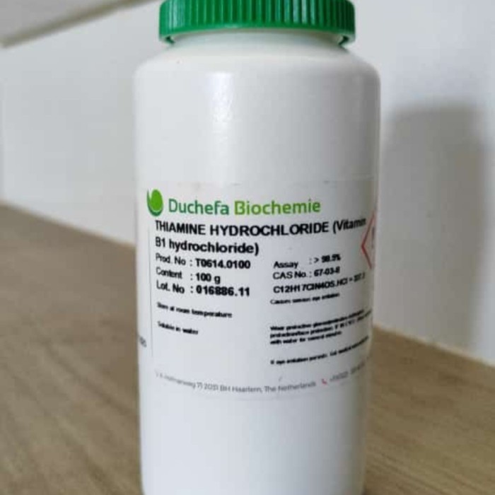Thiamine Hydrochloride/ Tiamin Hidroklorida Brand Duchefa ECER 10 G
