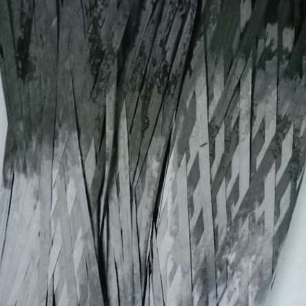 Carbon Forged PANJANG Hitam 10g Metalik Skotlet Kevlar Serat Benang