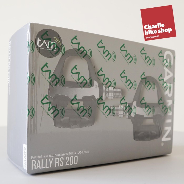 GARMIN Pedal Rally RS200 Dual-sensing Power Meter - GARANSI RESMI TAM