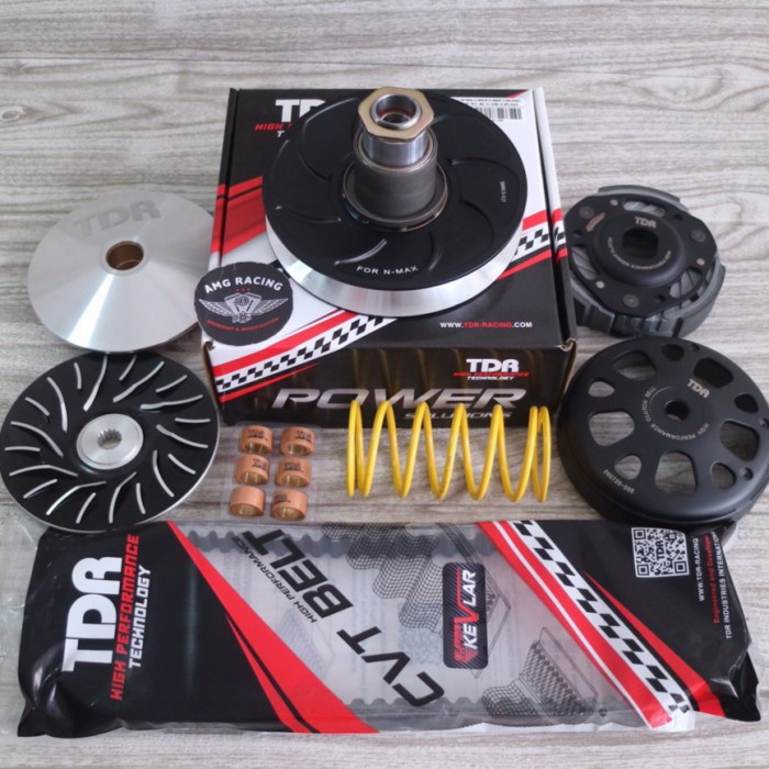 Paket Full Spek Cvt Upgrade Aerox 155-Aerox New Tdr Roller-Per Cvt Ori