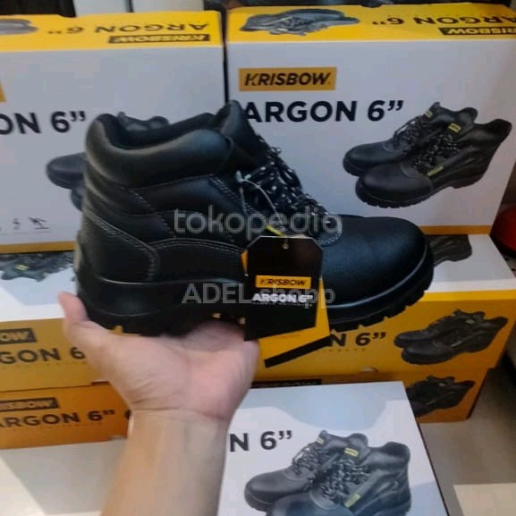 Sepatu pengaman 6inc KRISBOW SAFETY SHOES ARROW sepatu septi