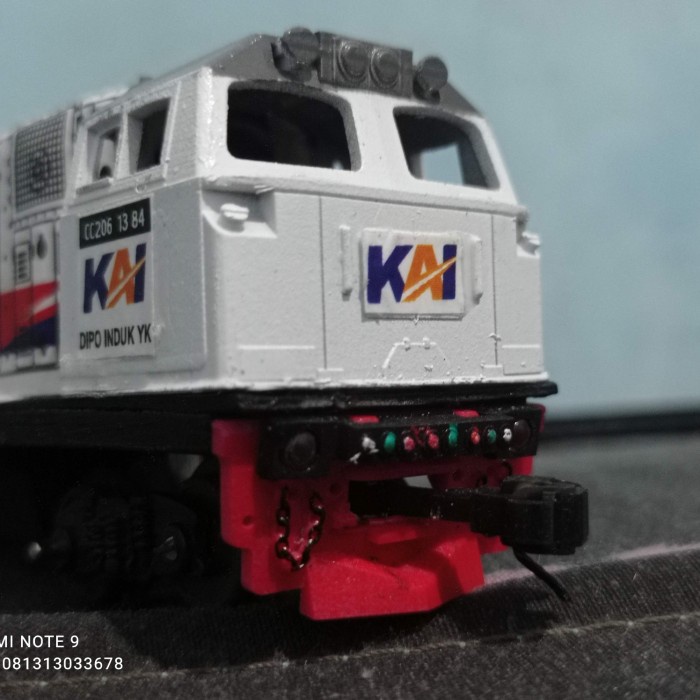 lokomotif cc 206 skala hO