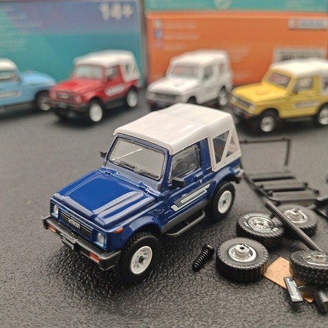 HOT SALE Diecast Miniatur Suzuki Jimny Katana Samurai skala 1/64 BM Creation