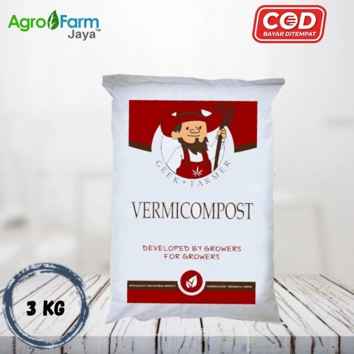 Pupuk Organik Kompos Kascing - Vermicompost