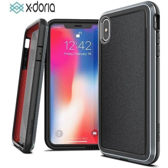 READY Big Sale X-Doria Defense Ultra Metal Cover Hard Iphone XR Original NEW