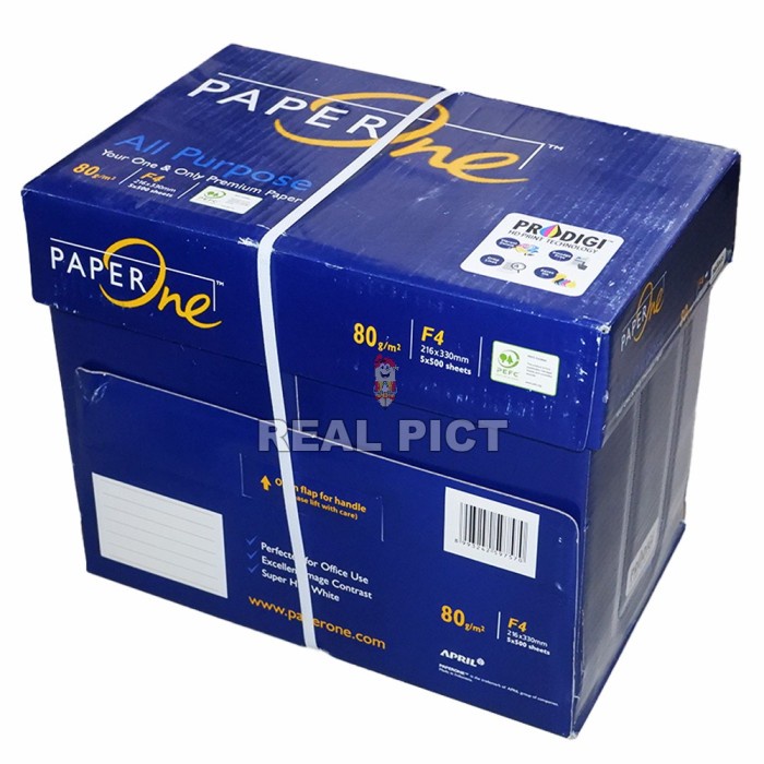 

Viral Kertas Hvs Print Foto Copy Ukuran F4 Paperone 80 Gsm ( 1 Dus ) Packing Aman