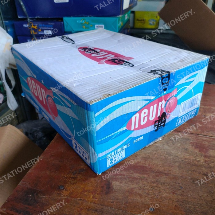 

Terbaru!! Continuous Form 2 Ply Ncr 1411 Merek Neuro Kertas Computer Packing Aman
