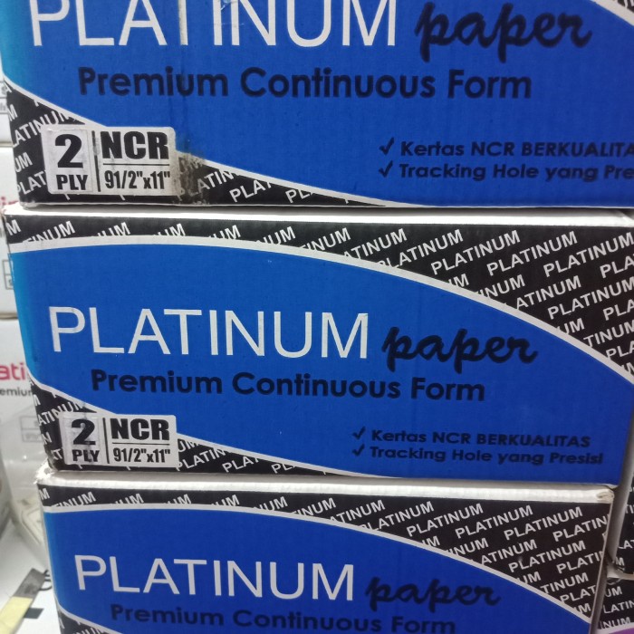 

Diskon Countiuous Form 91/2*11 2Ply Merk Platinum Print Cod