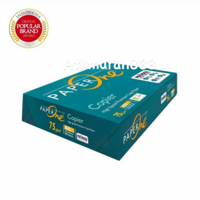 

Diskon Paperone A3 75 Gram 1 Box/ Kertas Hvs / Khusus Gojek Grab Cod